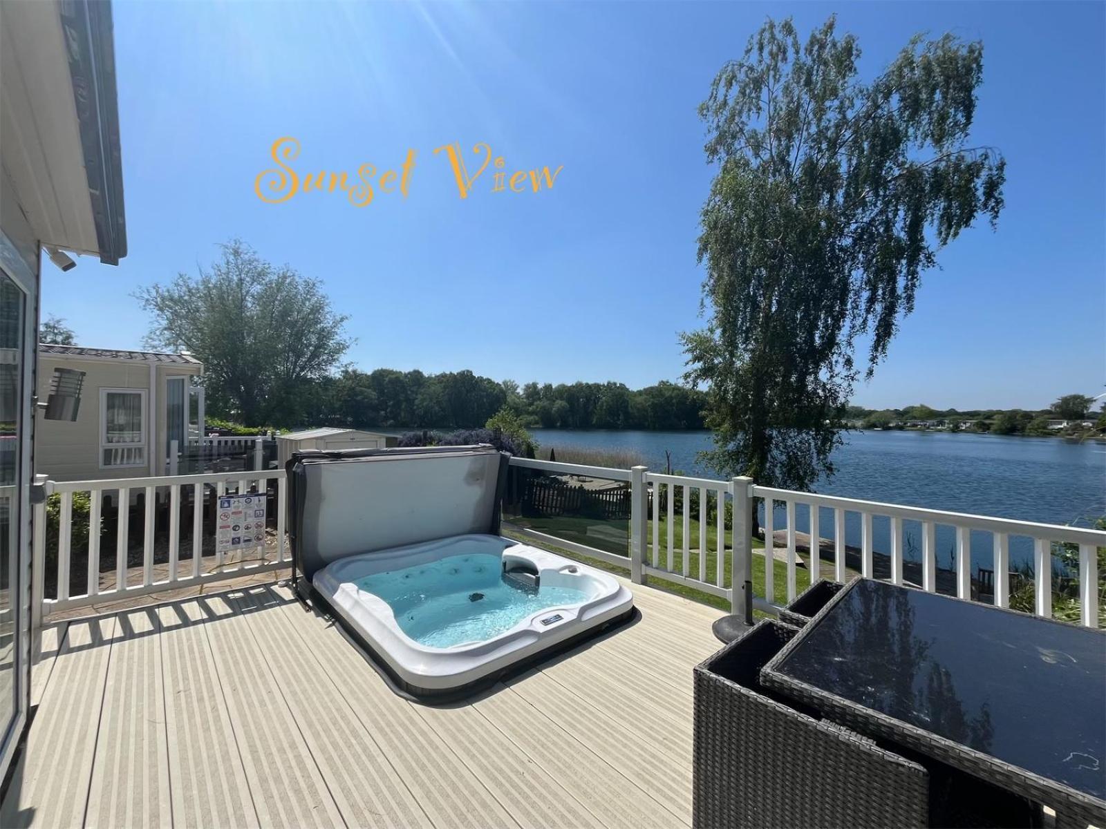 Tattershall Lakes Sunset View Caravan Lakeside, Hot Tub, Garden, Private Fishing Peg & Wifi Exterior foto
